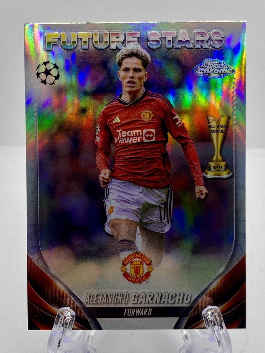 2023 Topps Chrome Garnacho RC Auto