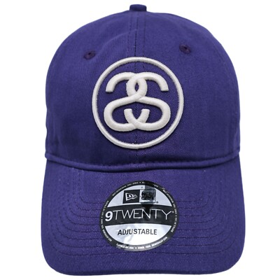Stussy x New Era SS Link 9Twenty Cap Purple | eBay
