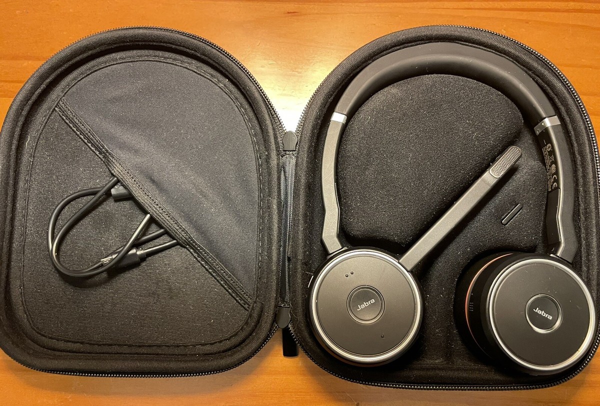 Jabra Evolve 75 Wireless Bluetooth Headset (model # HSC040W