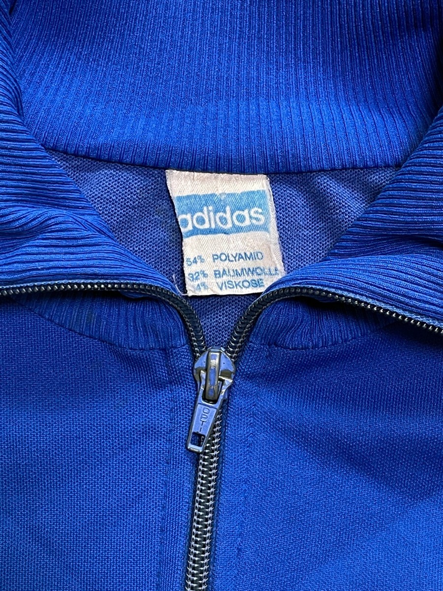70s Vintage Adidas Track Jacket Made In West Germany Jersey Opti