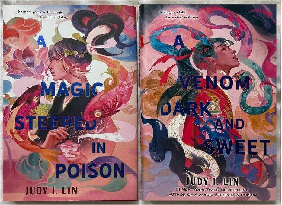 Exclusive Set THE BOOK OF TEA Judy Lin MAGIC STEEPED IN POISON