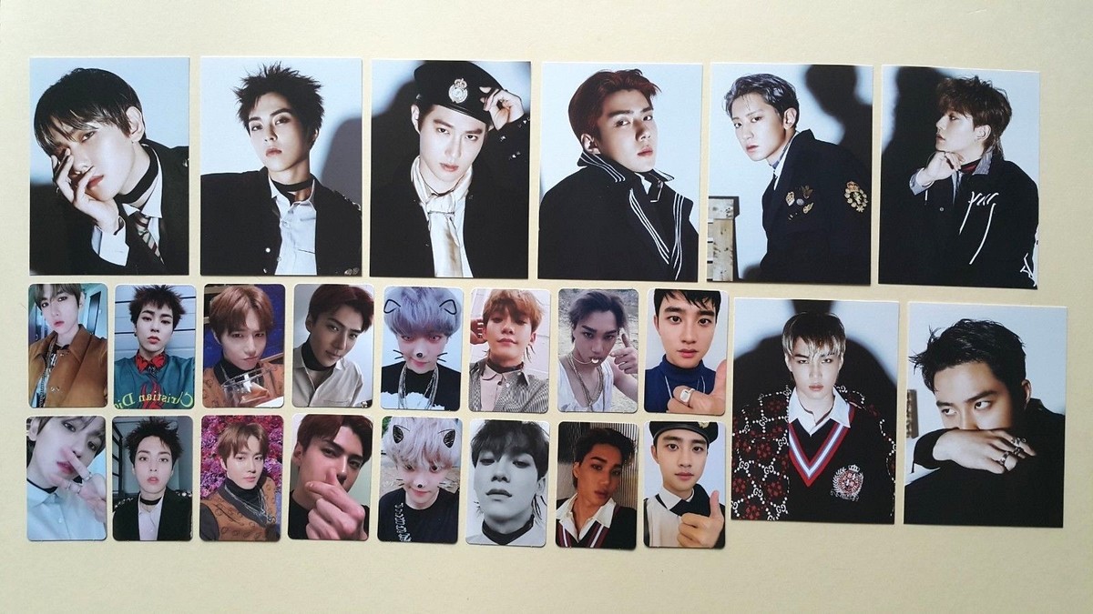 EXO 5th Album Don't Mess Up My Tempo Official Photocard Photo Card