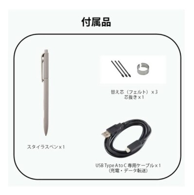 SHIPPING IN 12 HOURS ] Fujitsu QUADERNO A4 Gen.3C Electronic Paper