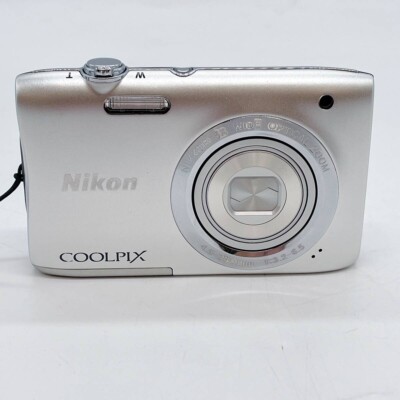 Nikon COOLPIX S2900 Silver 20.1 MP Wide 5x Zoom Digital Camera
