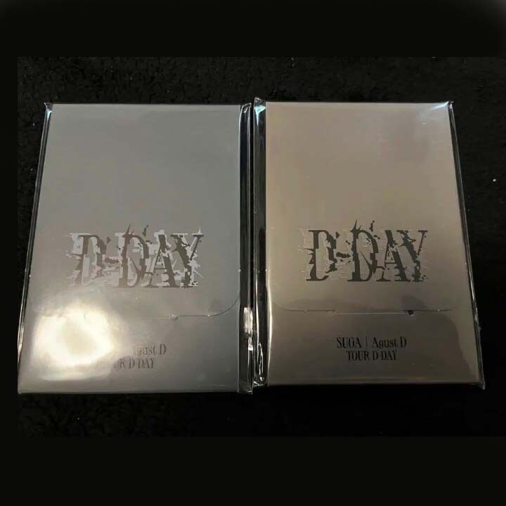 BTS Suga Agust D Tour D-DAY Mini Photo Card Agust D ver. SUGA ver