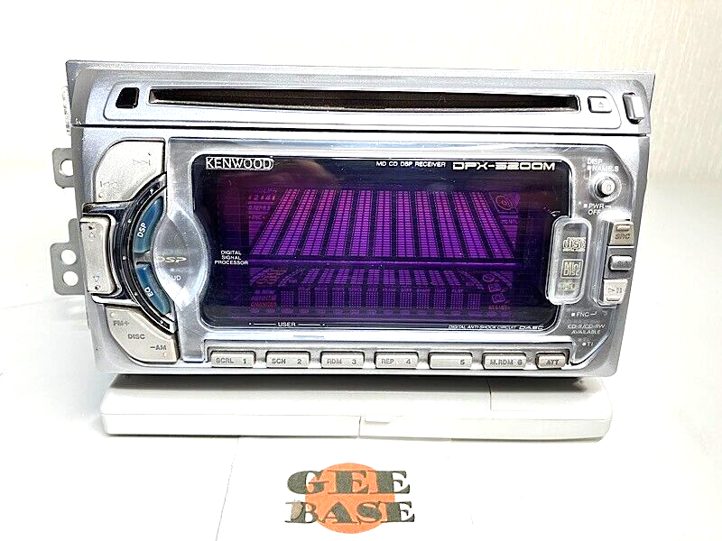 Kenwood DPX-5200M MD CD Player Receiver Dual Size 2DIN MDLP Car