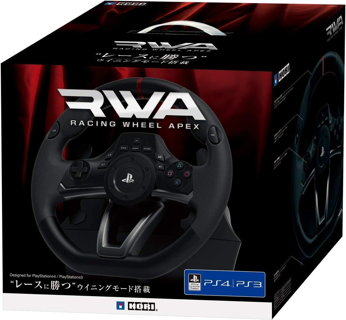 HORI Racing Wheel Apex RWA PlayStation 4 PlayStation 3 Model PS4