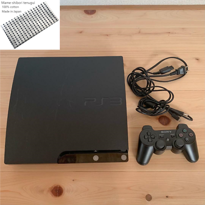 SONY PS3 PlayStation 3 120GB CECH-2000A Charcoal Black Console