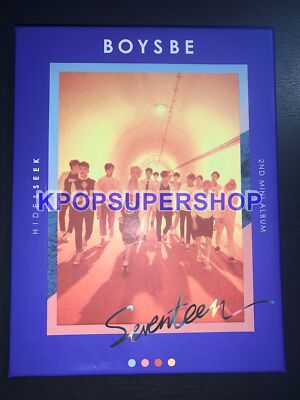 Seventeen 2nd Mini Album Boys Be Seek Version CD Great Cond Rare