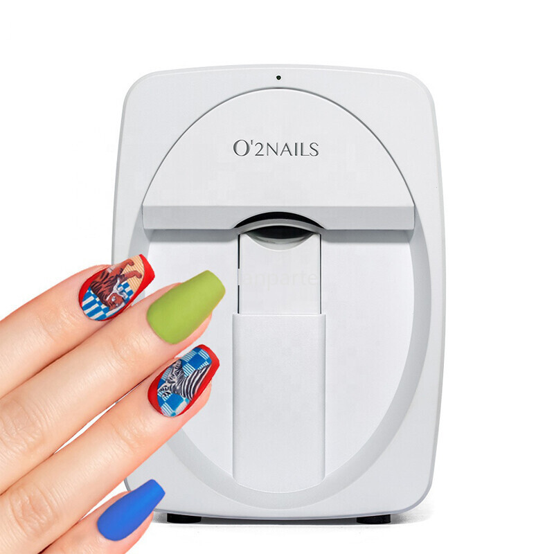O'2NAILS Portable Nail Printer Mobile APP DIY Nail Art Printing