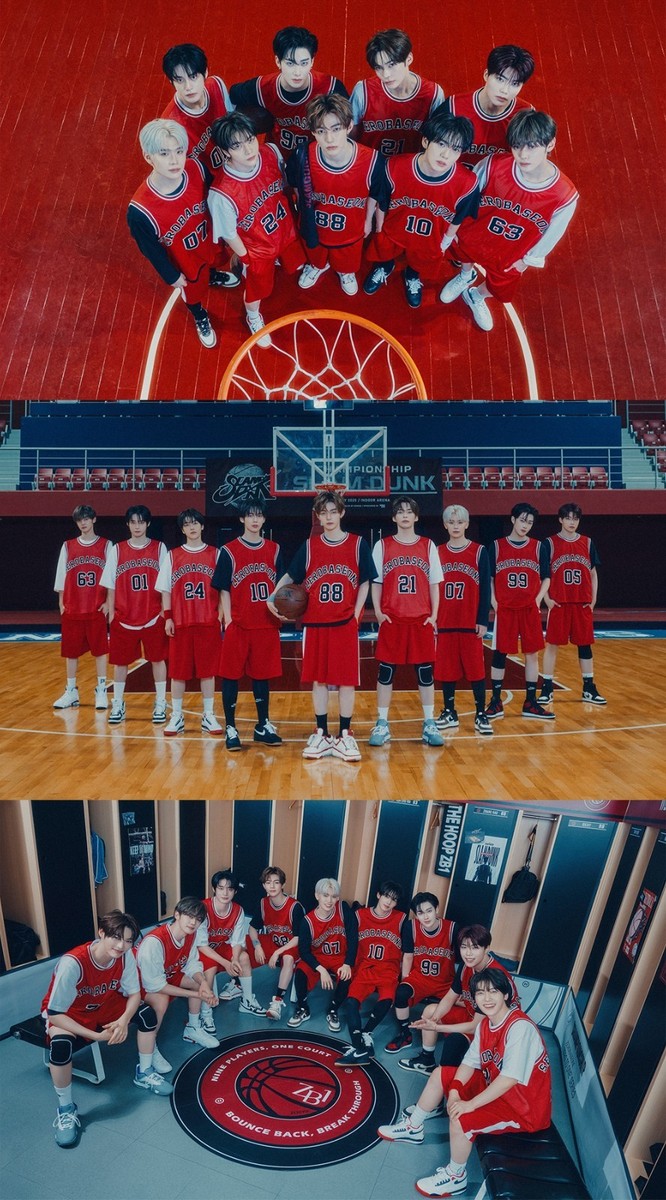 ZEROBASEONE [NEVER SAY NEVER] 1st Full Album SLAM DUNK Ver/CD+