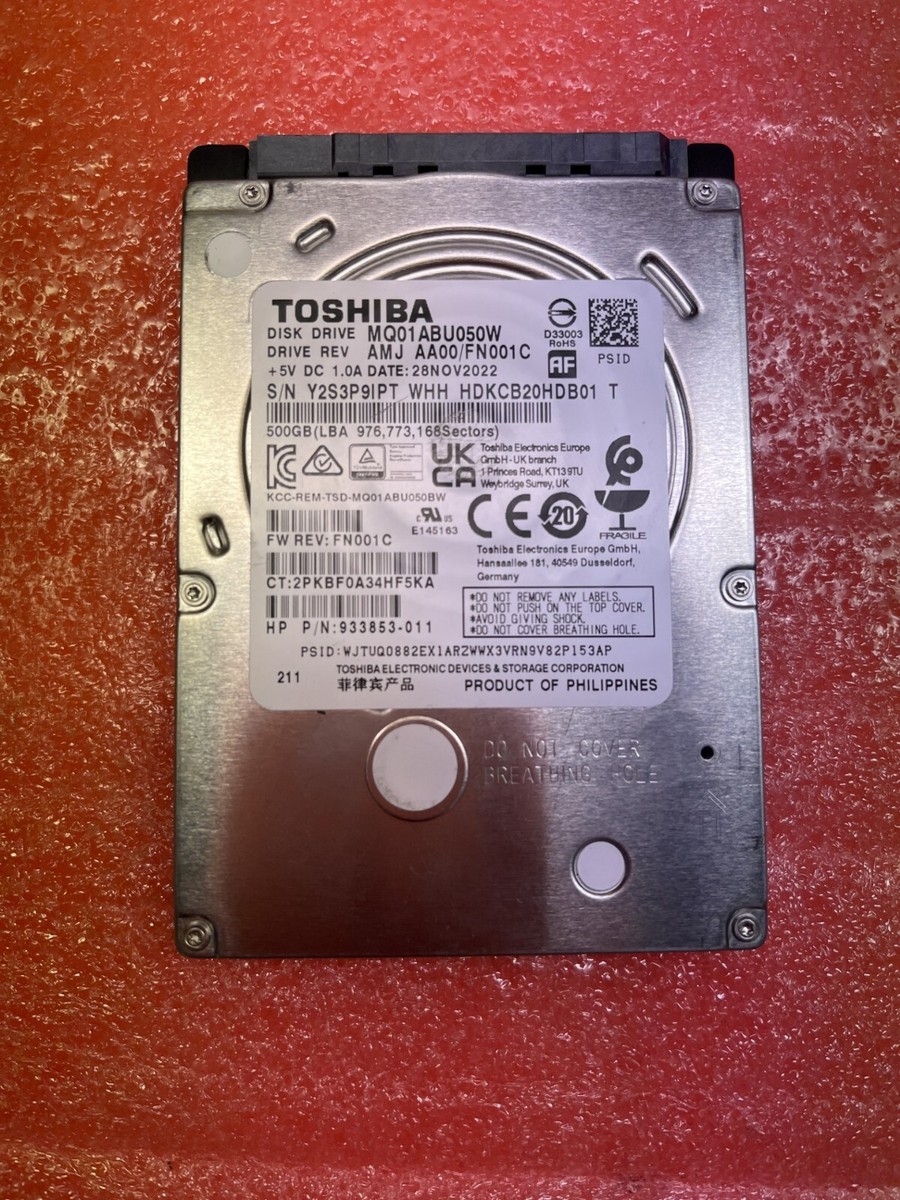 933853-011 TOSHIBA HARD DRIVE | eBay
