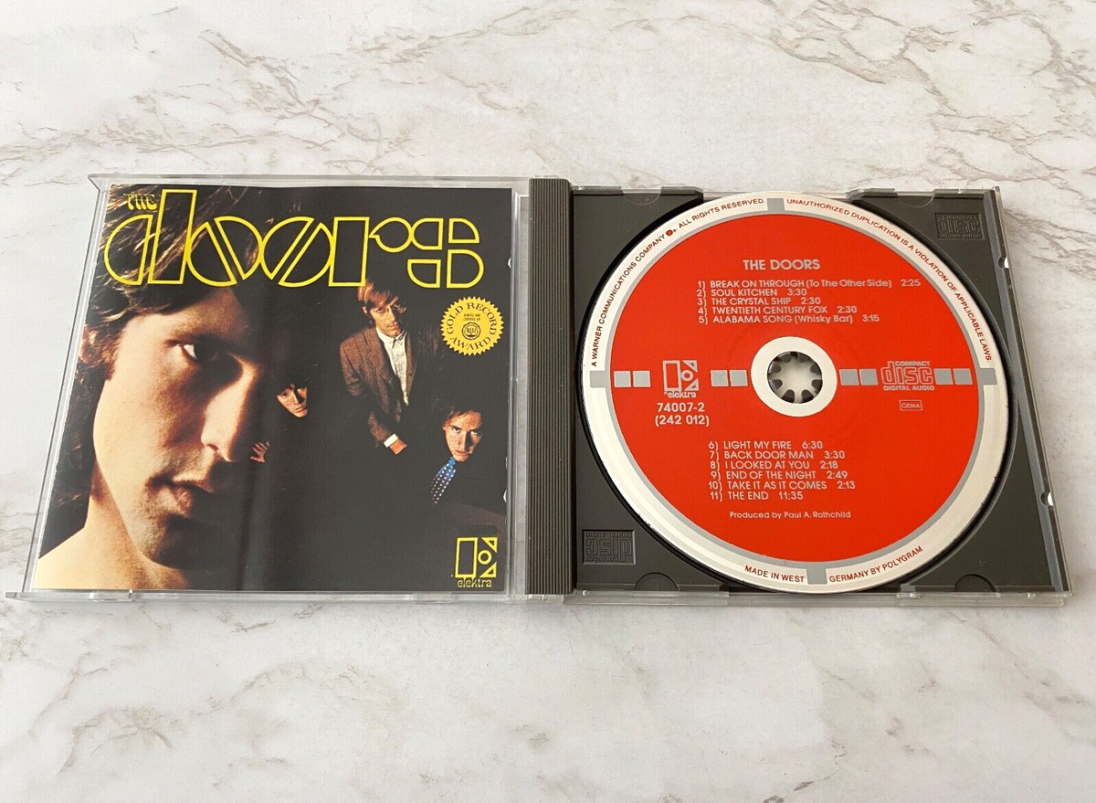 The Doors Self Titled CD TARGET DISC! WEST GERMANY Elektra 74007-2