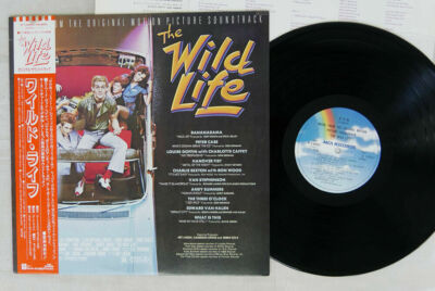 The Wild Life Soundtrack MCA P-13063 Japan OBI Promo Edward Van