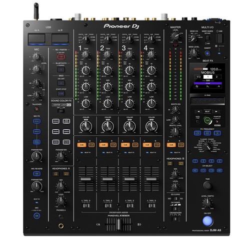 Pioneer DJ CDJ850 Mixer DJM350 Serato SL3 Full DJ Set with Cables