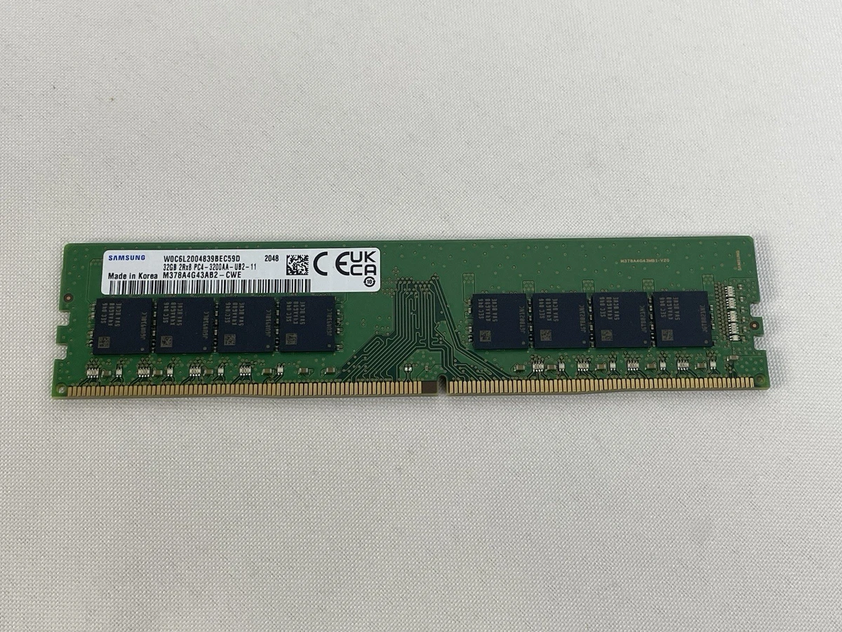Samsung DDR4 SDRAM 32 GB Total Capacity Memory (RAM) for sale | eBay