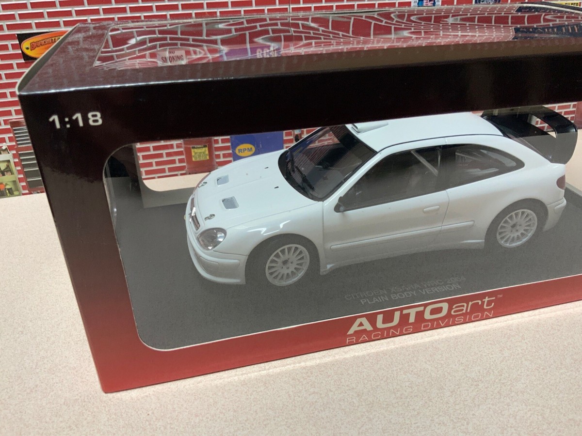 1/18 AutoArt 2004 Citroen Xsara WRC 2004 Plain Body 80439 Last