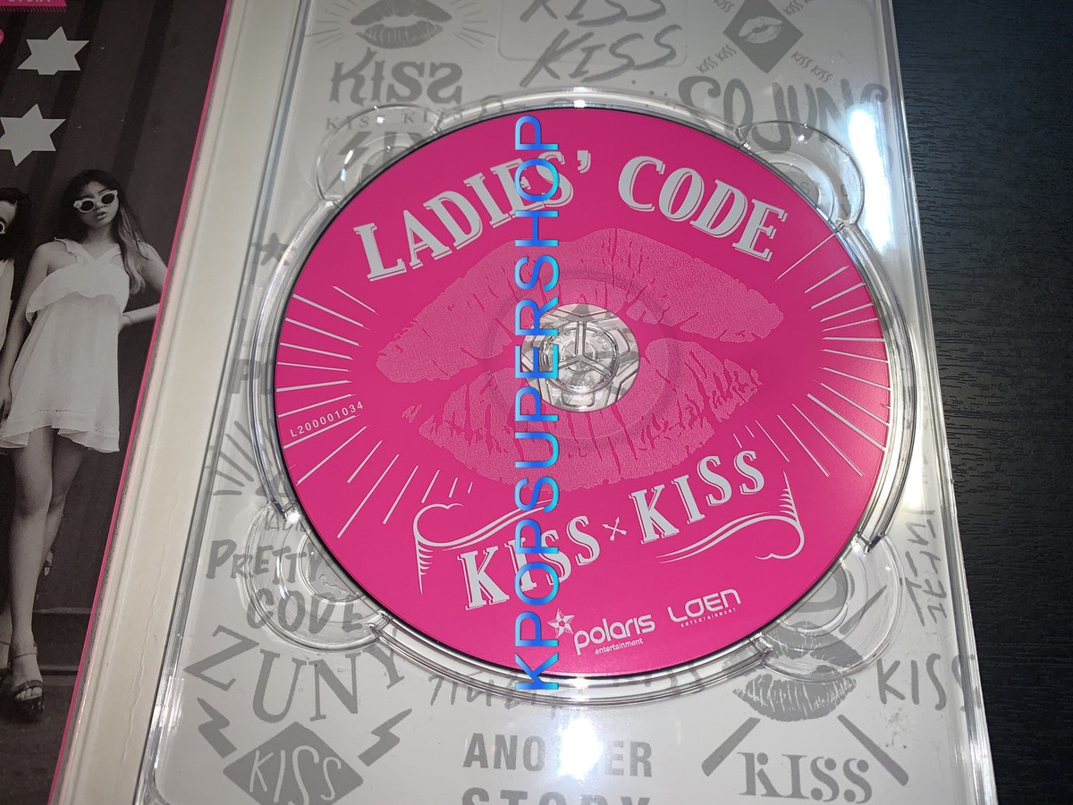 Ladies Code Single Album Kiss Kiss CD Photobook Great Rare OOP No