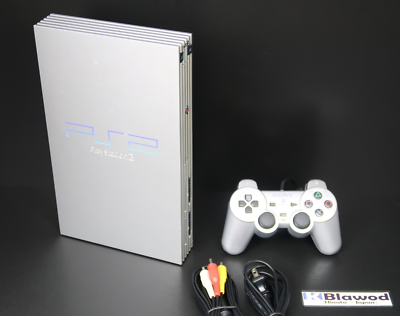 Playstation 2 PS2 Console System SCPH-39000 S Silver NTSC-J Japan