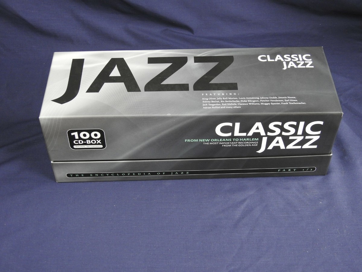 The Encyclopedia of Jazz - 5 x 100 CD BOX SETS (500 CDs) - RARE