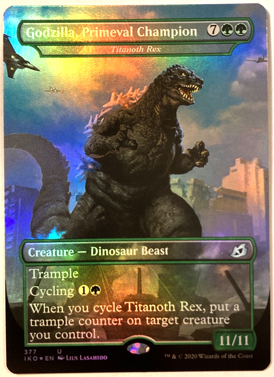 MTG Godzilla, Primeval Champion *FOIL* Ikoria: Lair of Behemoths