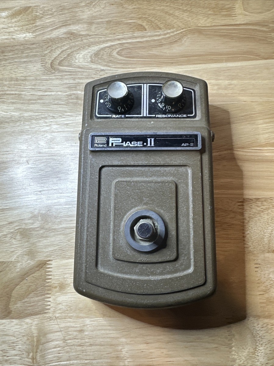 Rare Vintage 70s Roland AP-2 Phase II Guitar Effect Pedal Japan