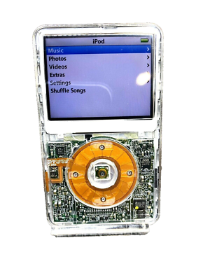 Apple iPod Video Classic 5th Generation 30GB Clear Front Excellent