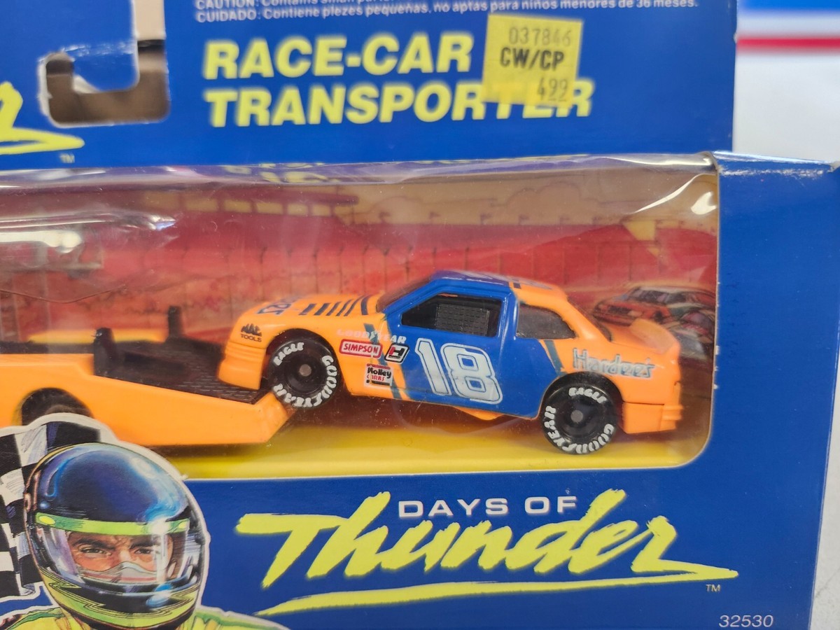 Matchbox Days of Thunder Hardees Race-Car Transporter | eBay