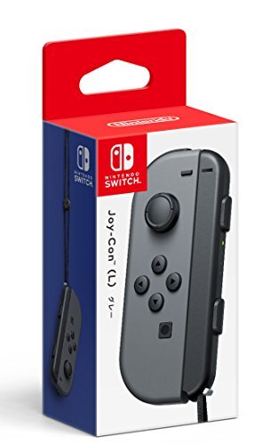 Nintendo genuine Joy-Con (L) Gray with Joy-Con Strap Black HAC-A
