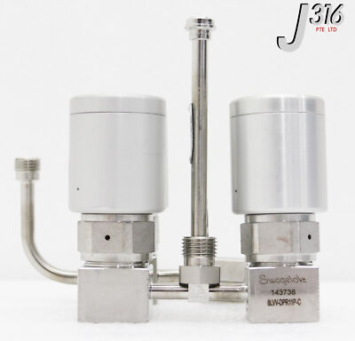 34578 LAM RESEARCH 4-WAY MANIFOLD VALVE ASSY, 3 VALVES 839-034095