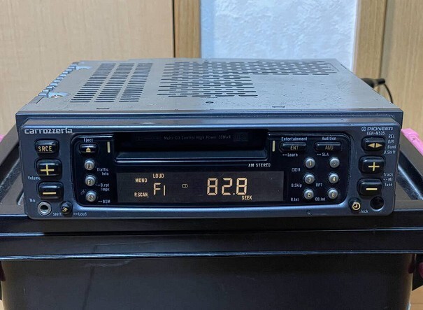 希少carrozzeria KEH-770 カーオーディオコンポーネント他セット