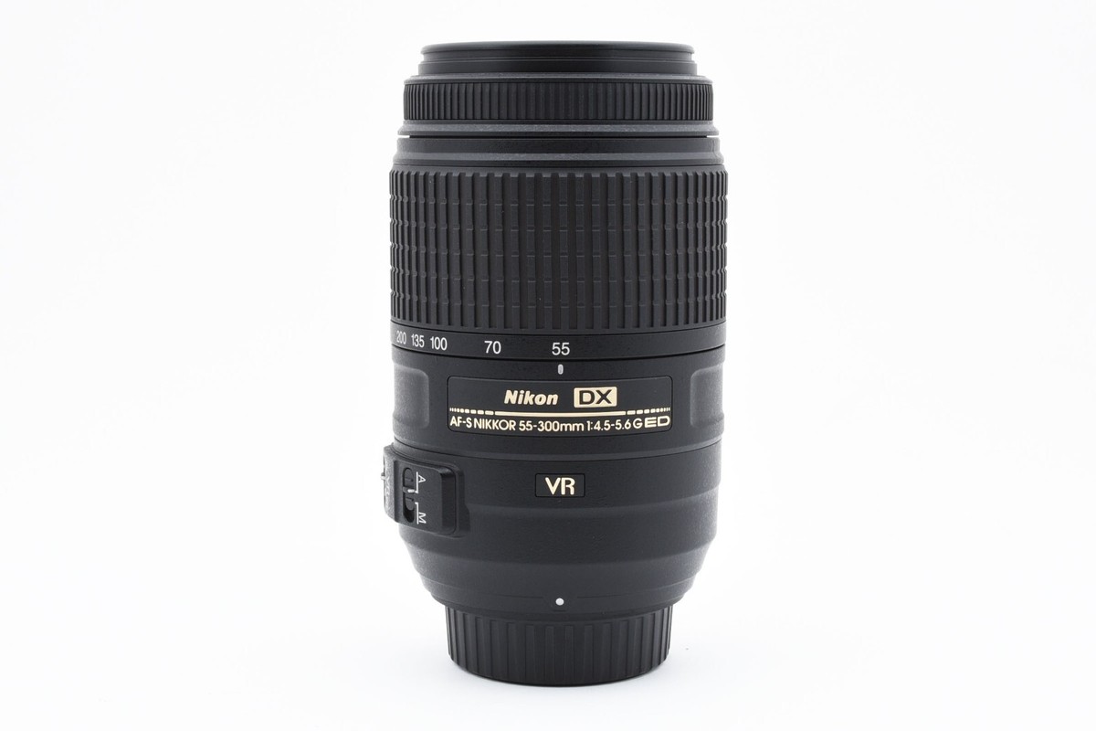 Nikon DX AF-S NIKKOR 55-300mm F/4.5-5.6 G ED VR Lens w/hood