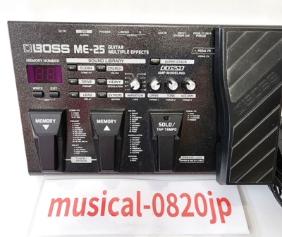 BOSS ME-25 Guitar Multiple Effects Multi Effect Pedal | eBay