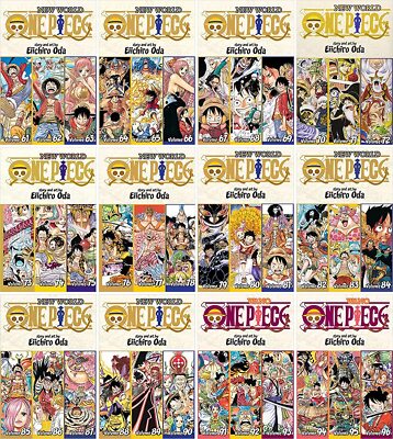 One Piece 3-in-1 Edition 12-book Manga Set 21-32: Vol. 61-96 by