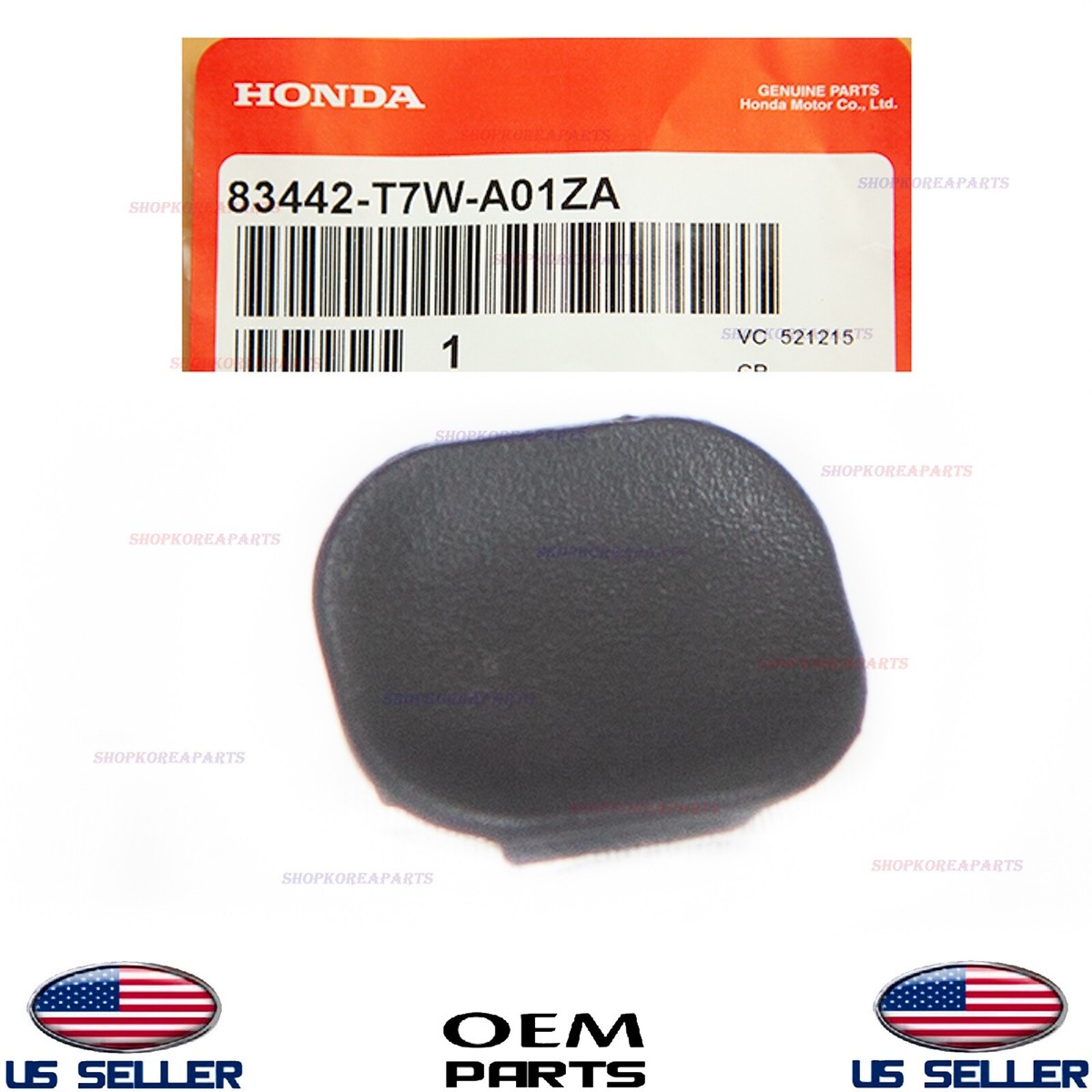 Honda OEM 2016 Hr-v Center Console-shift Panel Cover 83442T7WA01ZA