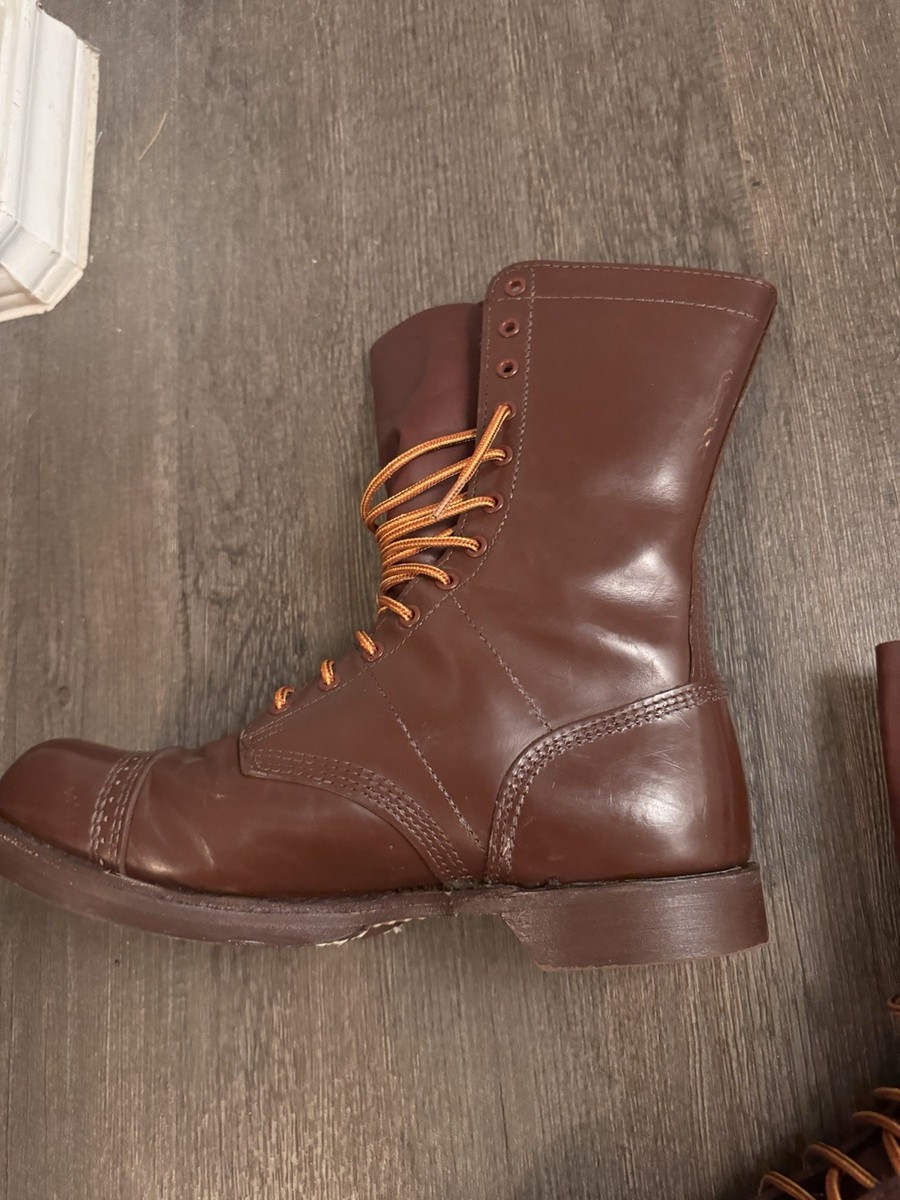 Military Men's 9.5 Corcoran Paratrooper Jump Boots WW2 Style AGSU