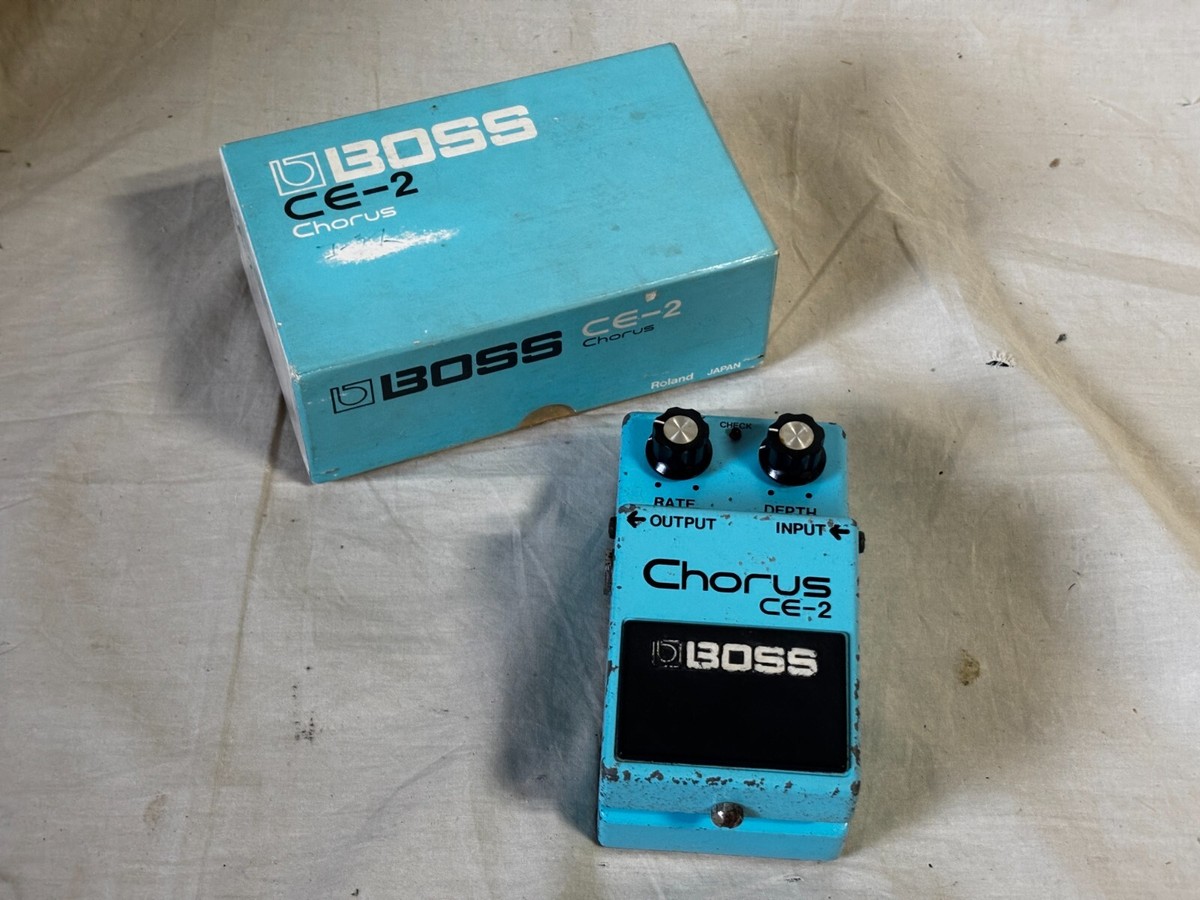 Boss CE-2 CE2 Chorus Silver Screw Early model #9600 Made in Japan