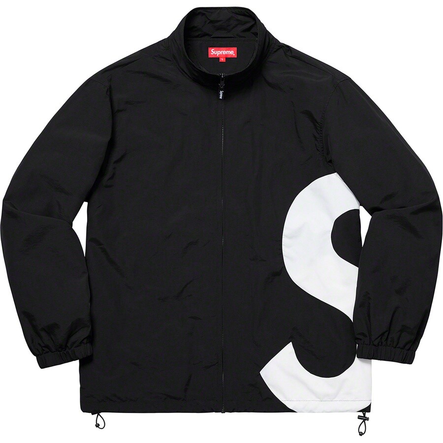 Supreme S Logo Track Jacket Black M S/S 19 | eBay.de