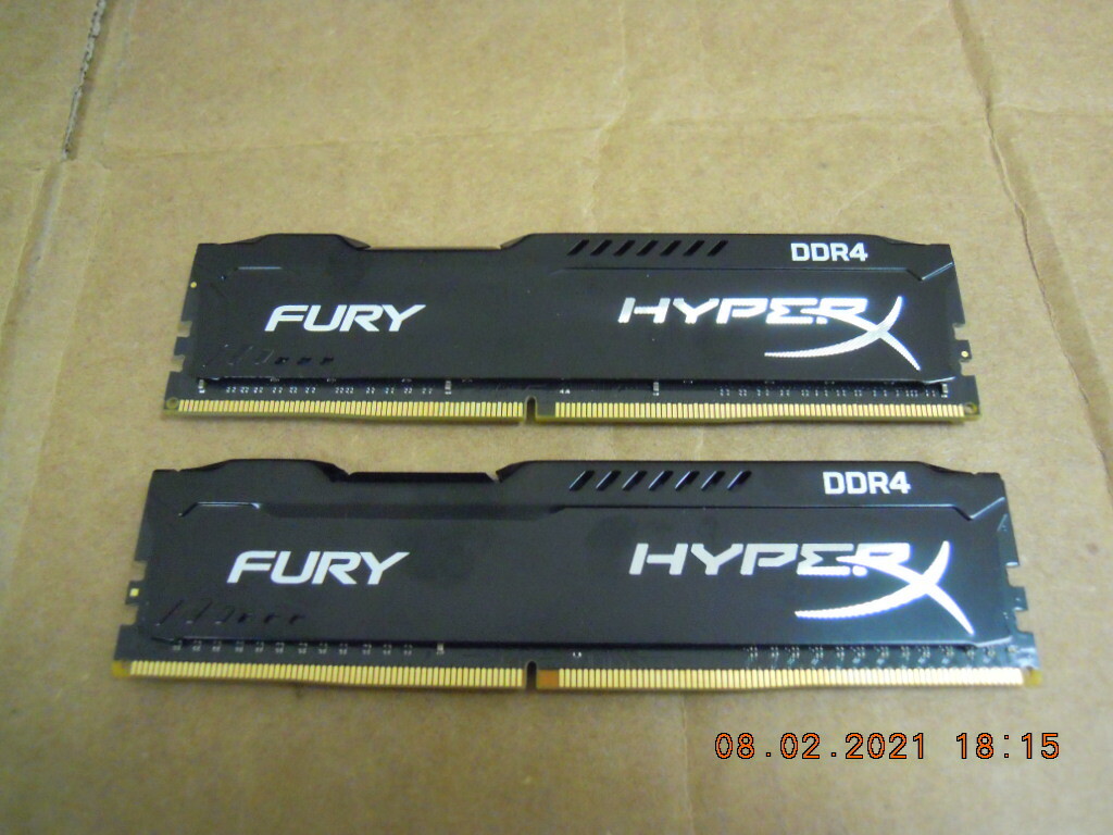 Kingston HyperX Fury 16GB (2x8GB)DDR4 2133MHz HX421C14FBK4/32