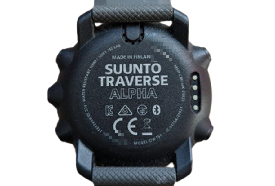 Suunto Traverse Alpha Men's Wristwatch Black Dial Digital Very