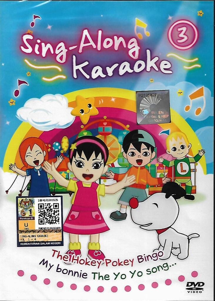 20 English Children Nursery Rhymes Sing-Along Karaoke Vol.3 DVD