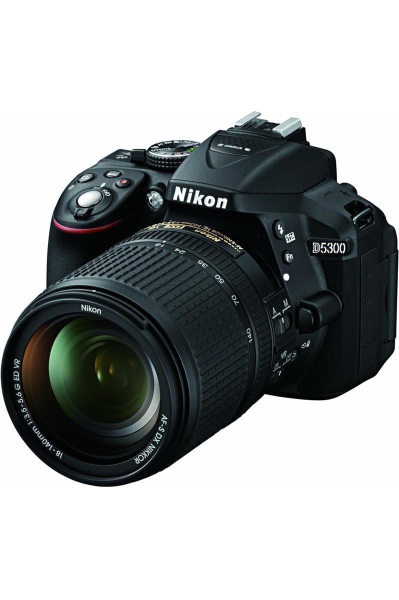Nikon D5300 Digital SLR Camera Kit (18-140mm and 35mm Lens