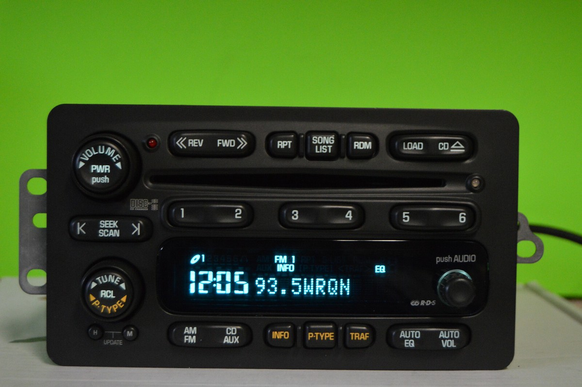 GM Delco 01 02 03 04 05 Chevy Venture factory 6 disc CD player