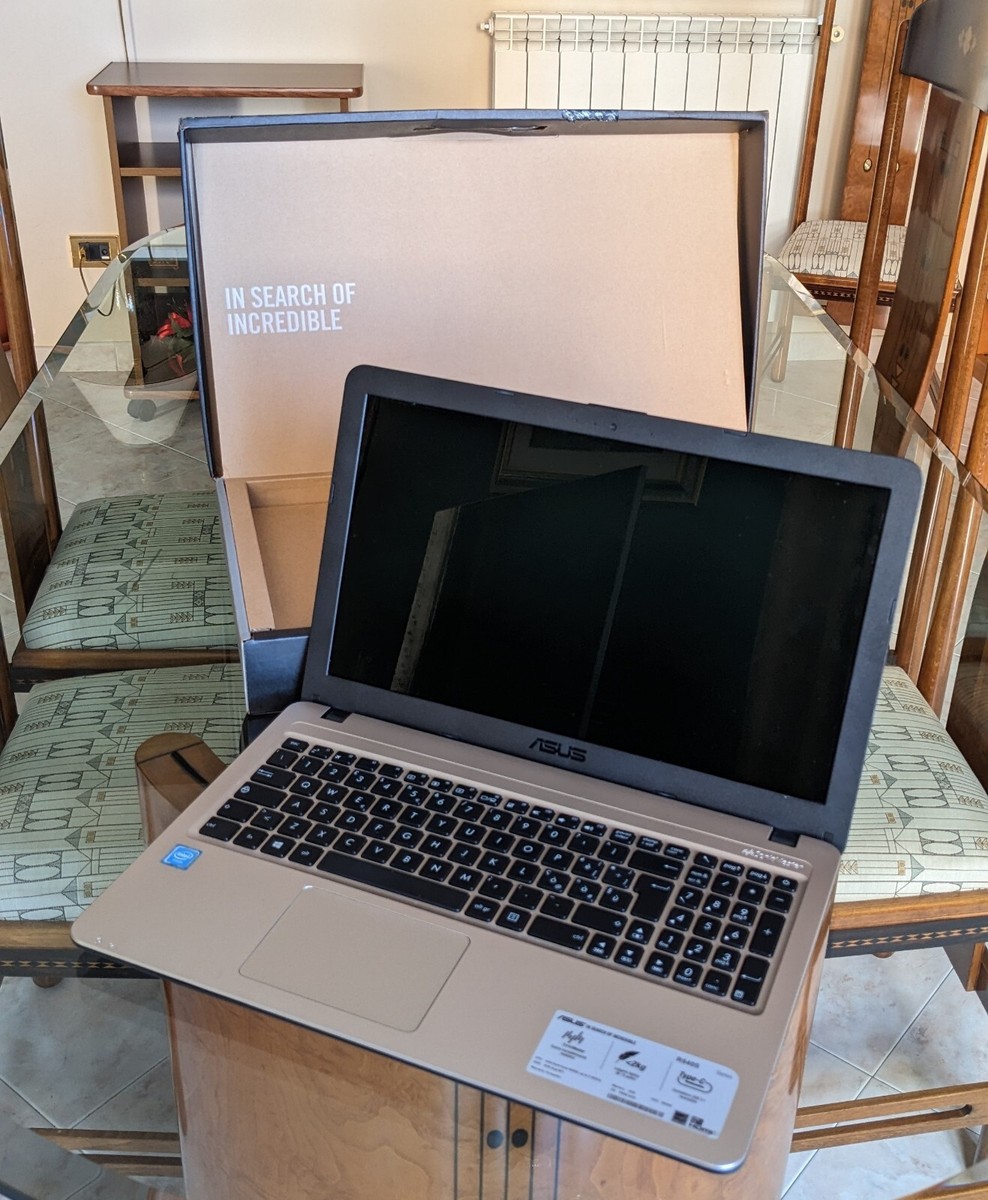 NOTEBOOK ASUS R540S INTEL CELERON N3060 4GB RAM 500GB HD WIN10