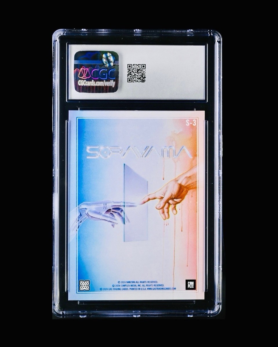 2024 GAS Trading Cards Hajime Sorayama Rainbow Foil #S-3 CGC 10