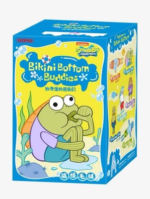 Authentic USA POP MART Bikini Bottom Buddies Plush Blind Box