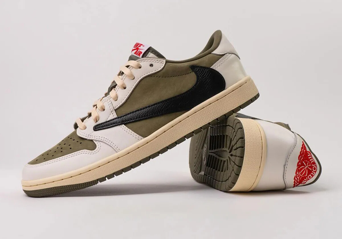 Nike Air Jordan 1 Retro Low OG SP Travis Scott Medium Olive DM7866