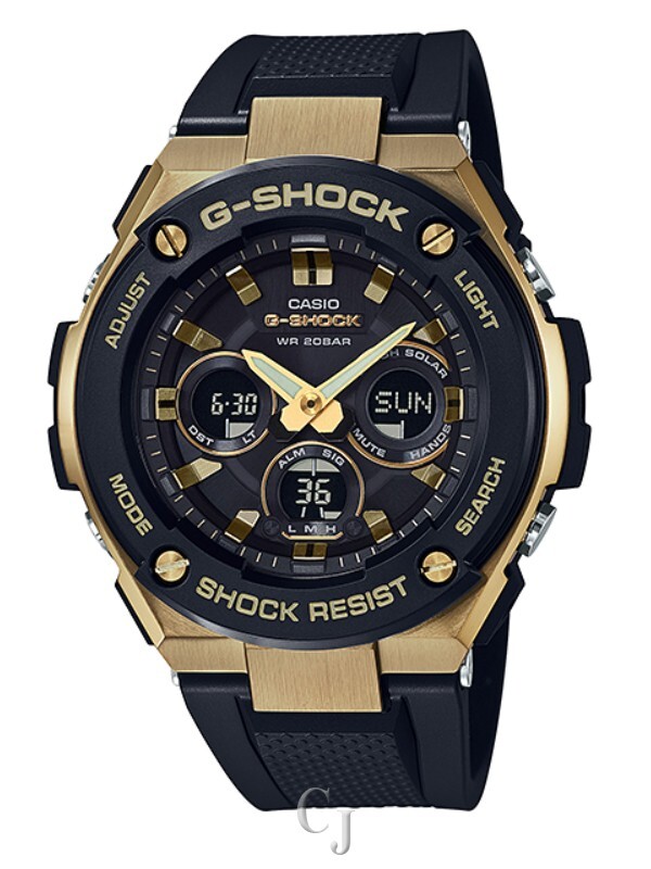 G-SHOCK G-STEEL GST-S300 SERIES BLACK DIAL WATCH GST-S300G-1A9 | eBay