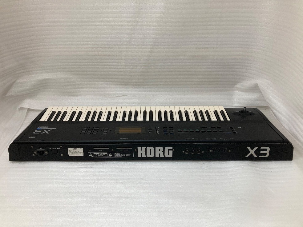 KORG X3 Synthesizer Keyboard Music Workstation Black | eBay