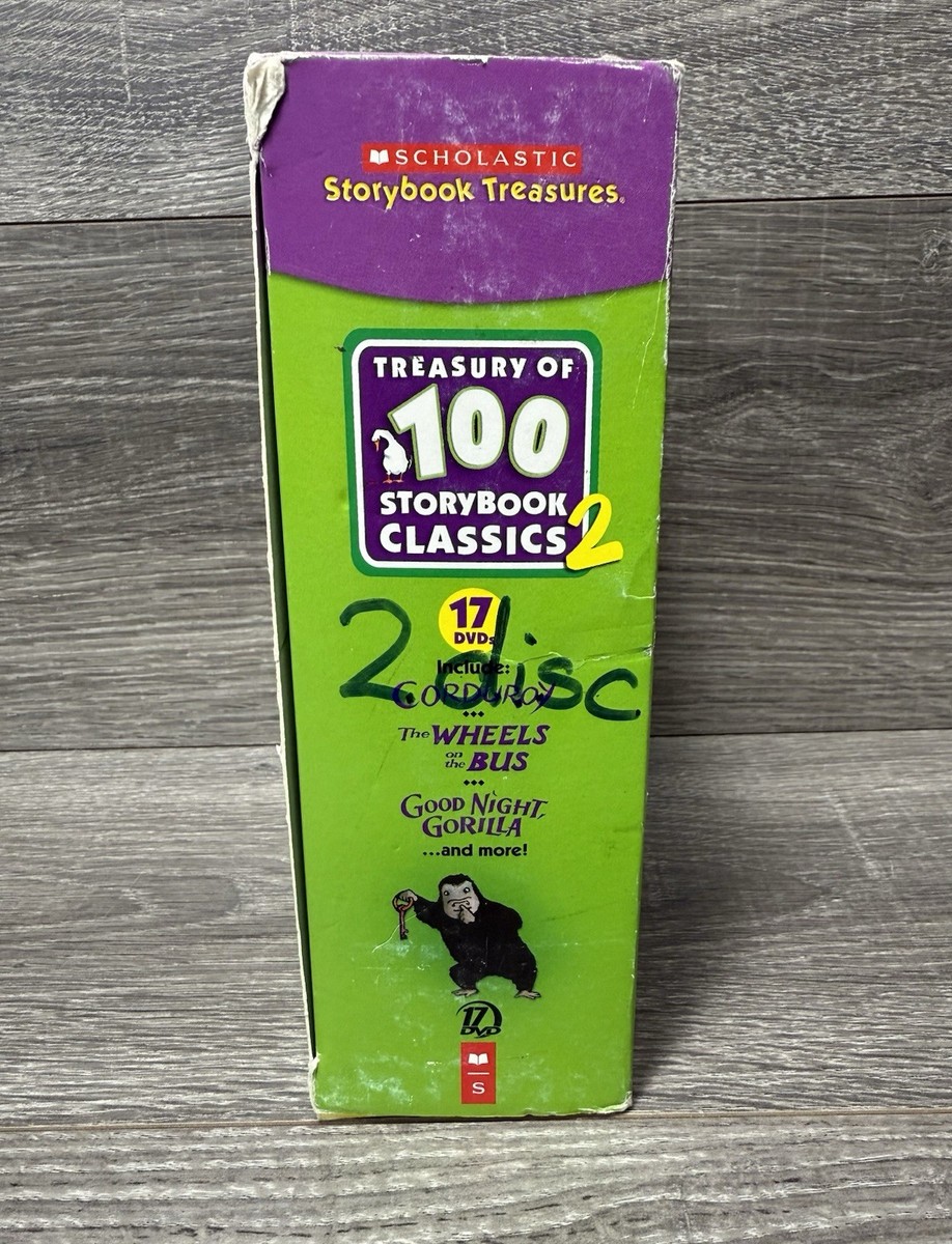 Treasury of 100 Storybook Classics, Vol. 2 (DVD, 2010, 17-Disc Set